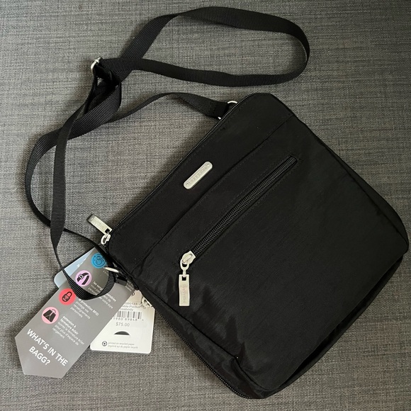 NWT BAGGALLINI EXPANDABLE POCKET CROSSBODY SHOULDER BAG - Picture 1 of 5